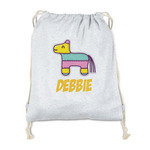 Pinata Birthday Drawstring Backpack - Sweatshirt Fleece - Double Sided (Personalized)