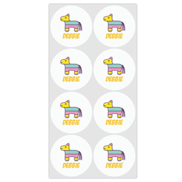 Pinata Birthday Drink Topper - Medium - Set of 12