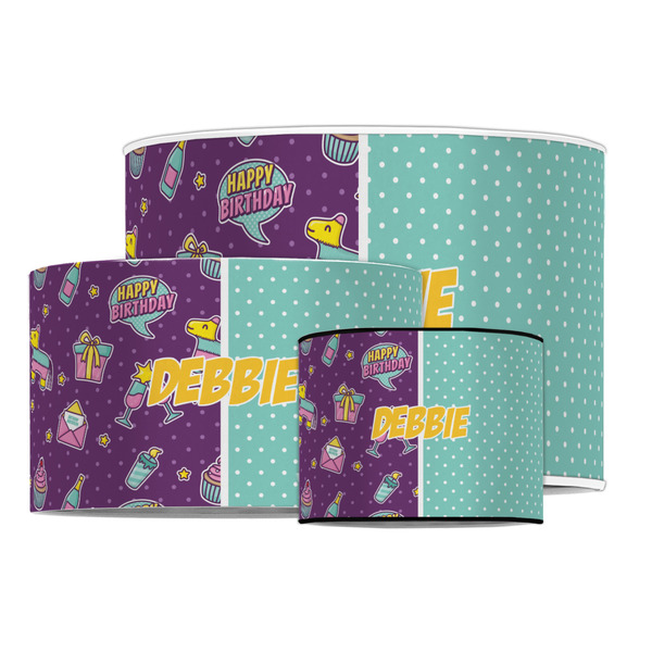 Pinata Birthday Drum Lampshades - MAIN
