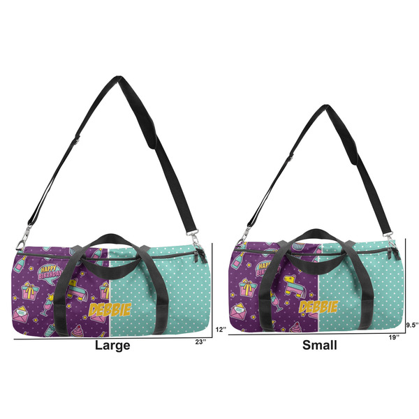 Pinata Birthday Duffle Bag Small and Large