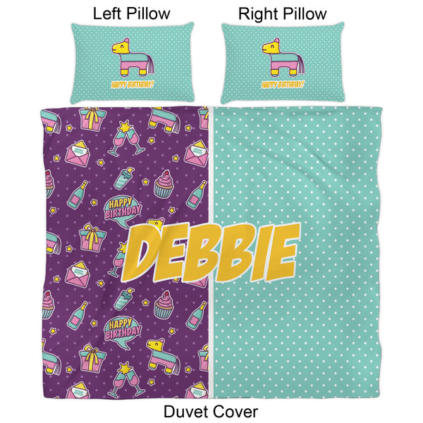 Pinata Birthday Duvet Cover Set - King - Approval
