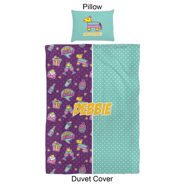 Pinata Birthday Duvet Cover Set - Twin XL - Approval