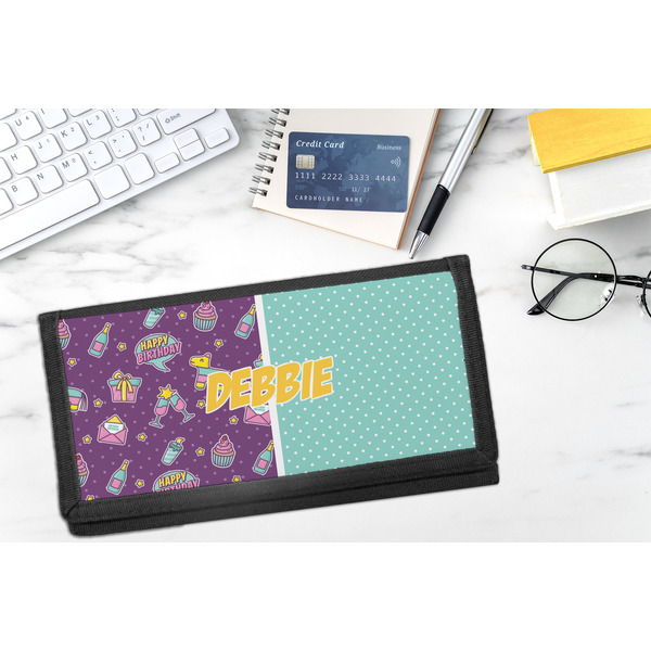 Pinata Birthday DyeTrans Checkbook Cover - LIFESTYLE