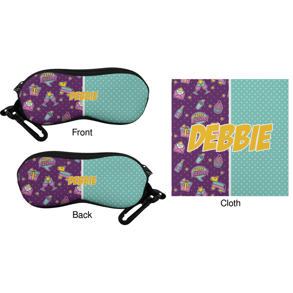 Pinata Birthday Eyeglass Case & Cloth (Approval)