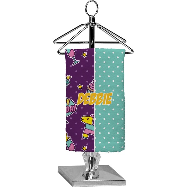 Custom Pinata Birthday Finger Tip Towel - Full Print (Personalized)