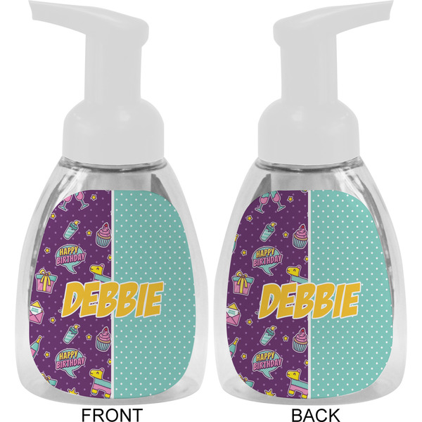 Pinata Birthday Foam Soap Bottle Approval - White