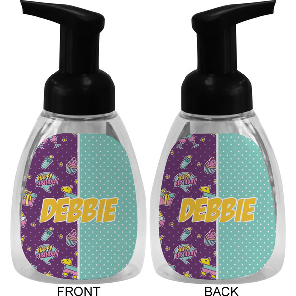 Pinata Birthday Foam Soap Bottle (Front & Back)