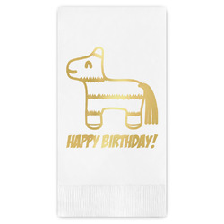 Pinata Birthday Guest Napkins - Foil Stamped (Personalized)