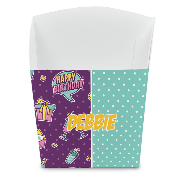 Custom Pinata Birthday French Fry Favor Boxes (Personalized)