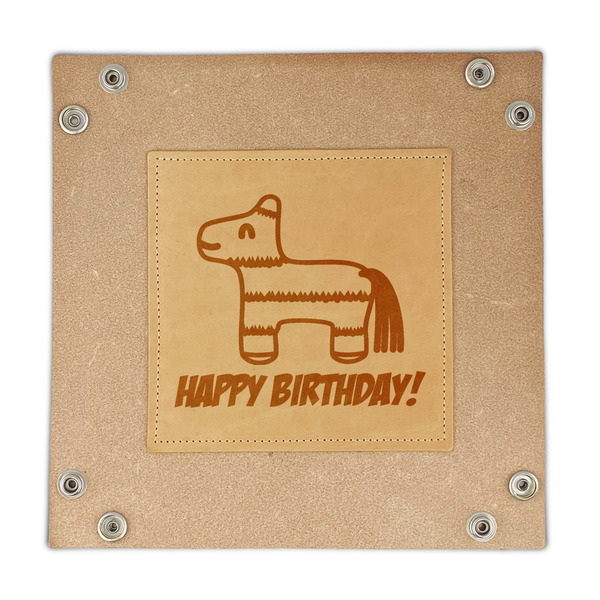 Pinata Birthday Genuine Leather Valet Trays - FRONT