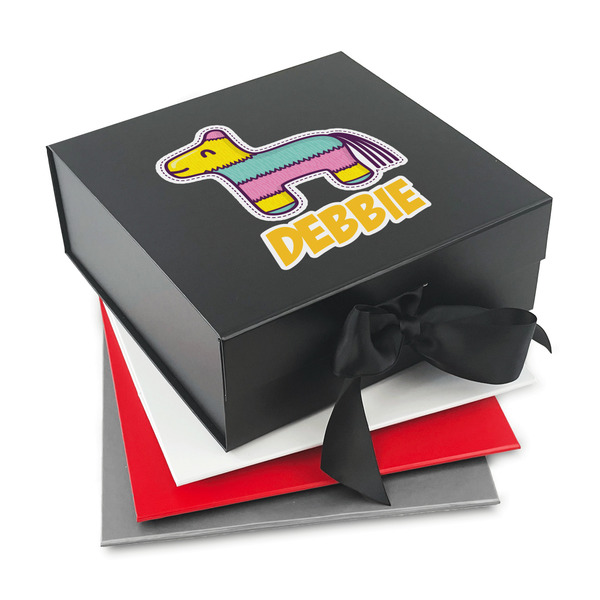 Custom Pinata Birthday Gift Box with Magnetic Lid (Personalized)