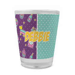 Pinata Birthday Glass Shot Glass - 1.5 oz - Set of 4 (Personalized)