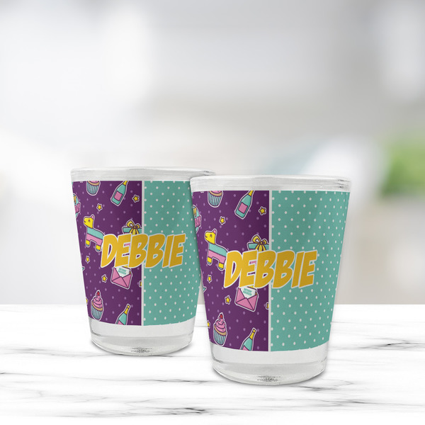 Pinata Birthday Glass Shot Glass - Standard - LIFESTYLE