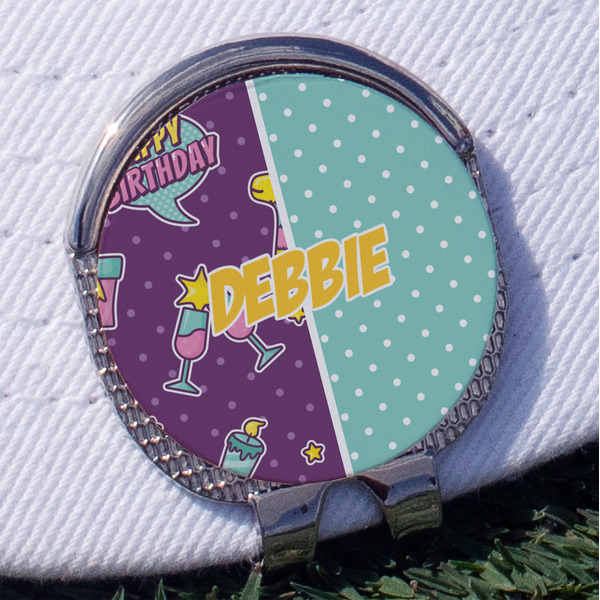 Custom Pinata Birthday Golf Ball Marker - Hat Clip