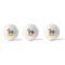 Pinata Birthday Golf Balls - Generic - Set of 3 - APPROVAL