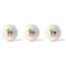Pinata Birthday Golf Balls - Titleist - Set of 3 - APPROVAL