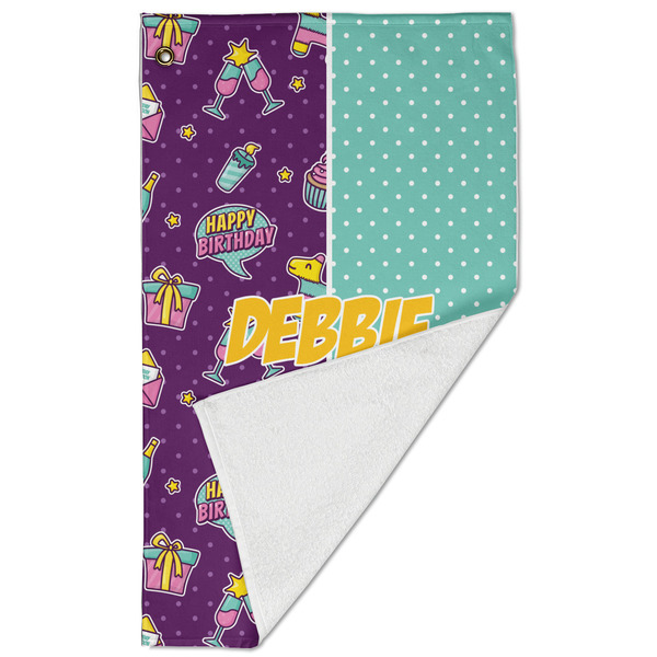 Pinata Birthday Golf Towel - Folded (Large)