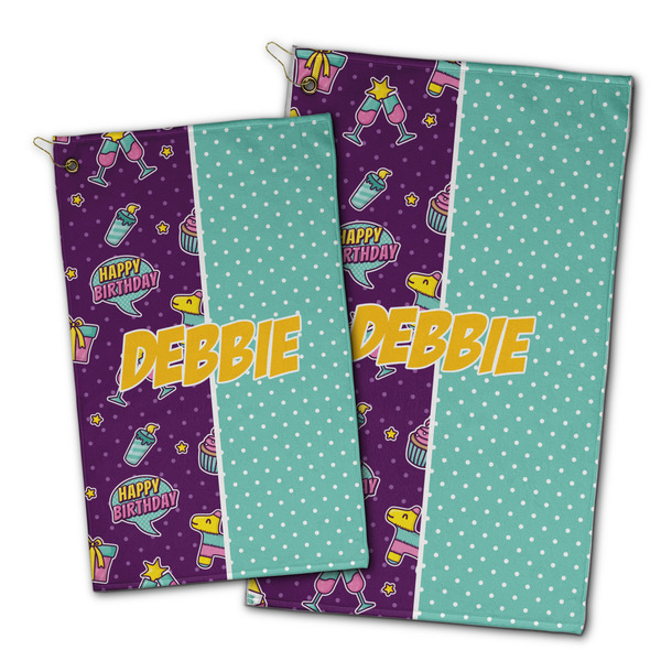 Pinata Birthday Golf Towel - PARENT (small and large)