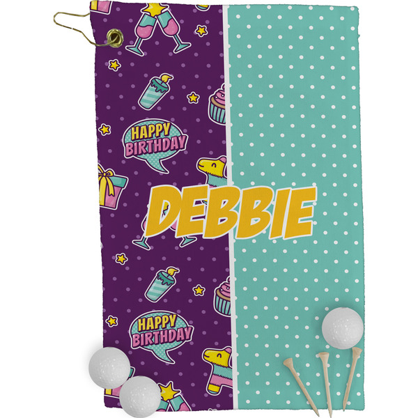 Pinata Birthday Golf Towel (Personalized)