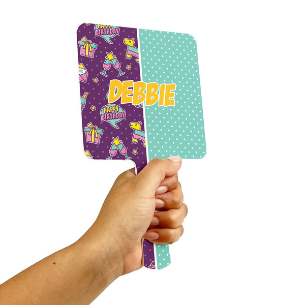Pinata Birthday Hand Mirrors - Alt View