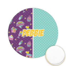Pinata Birthday Printed Cookie Topper - 2.15" (Personalized)