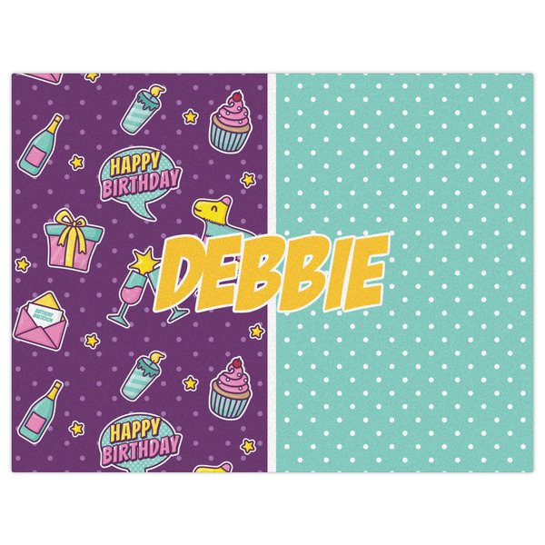 Pinata Birthday Indoor / Outdoor Rug - 6'x8' - Front Flat