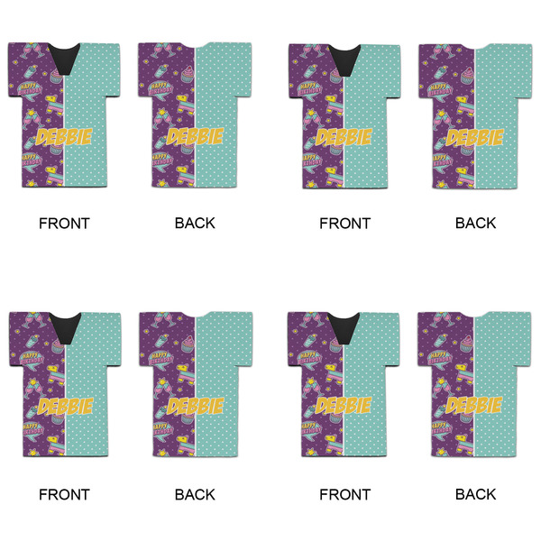 Pinata Birthday Jersey Bottle Cooler - Set of 4 - APPROVAL