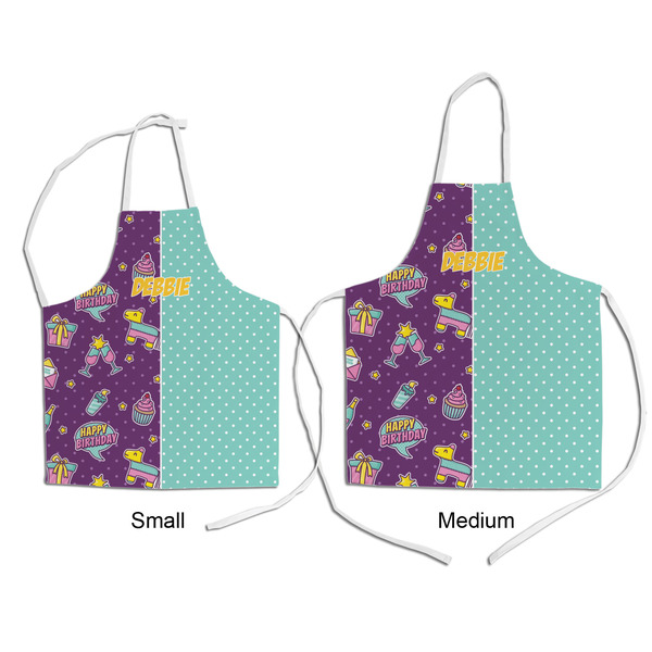 Pinata Birthday Kid's Aprons - Comparison