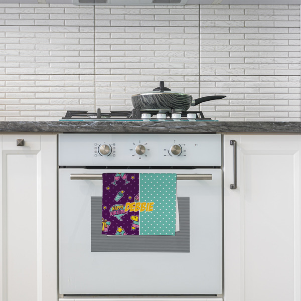 Pinata Birthday Kitchen Towel - Poly Cotton - Lifestyle