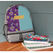 Pinata Birthday Large Backpack - Gray - On Desk