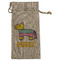 Pinata Birthday Large Burlap Gift Bag - Front (Personalized)