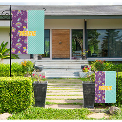 Pinata Birthday Large Garden Flag - Single Sided (Personalized)