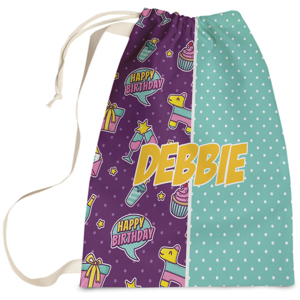 Custom Pinata Birthday Laundry Bag (Personalized)