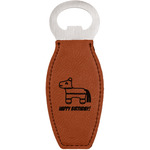 Pinata Birthday Leatherette Bottle Opener (Personalized)