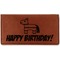Pinata Birthday Leather Checkbook Holder - Main