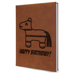 Pinata Birthday Leather Sketchbook (Personalized)