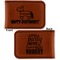 Pinata Birthday Leatherette Magnetic Money Clip - Front and Back