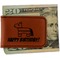 Pinata Birthday Leatherette Magnetic Money Clip - Front