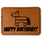 Pinata Birthday Leatherette Patches - Rectangle