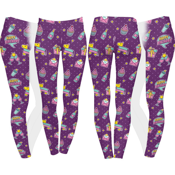 Pinata Birthday Leggings Turn Around - Apvl