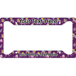 Pinata Birthday License Plate Frame (Personalized)