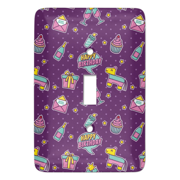 Custom Pinata Birthday Light Switch Cover