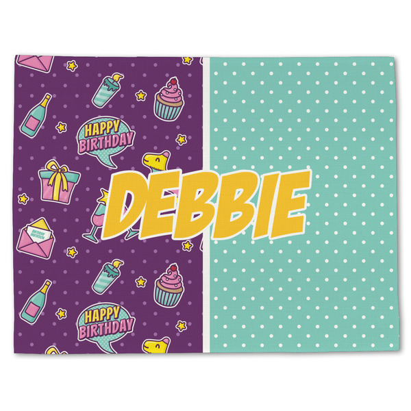 Custom Pinata Birthday Single-Sided Linen Placemat - Single w/ Name or Text
