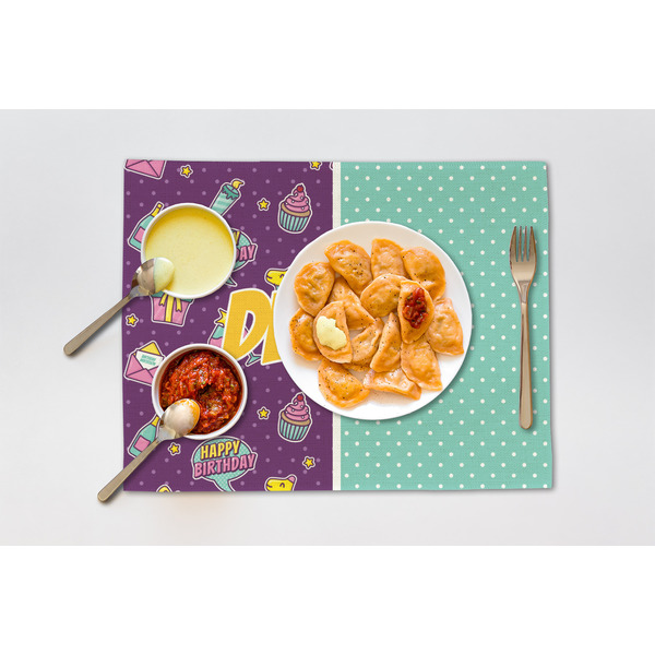 Pinata Birthday Linen Placemat - Lifestyle (single)
