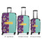 Pinata Birthday Luggage Bags all sizes - With Handle