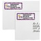 Pinata Birthday Mailing Labels - Double Stack Close Up