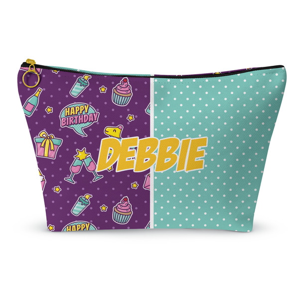 Custom Pinata Birthday Makeup Bag - Small - 8.5"x4.5" (Personalized)