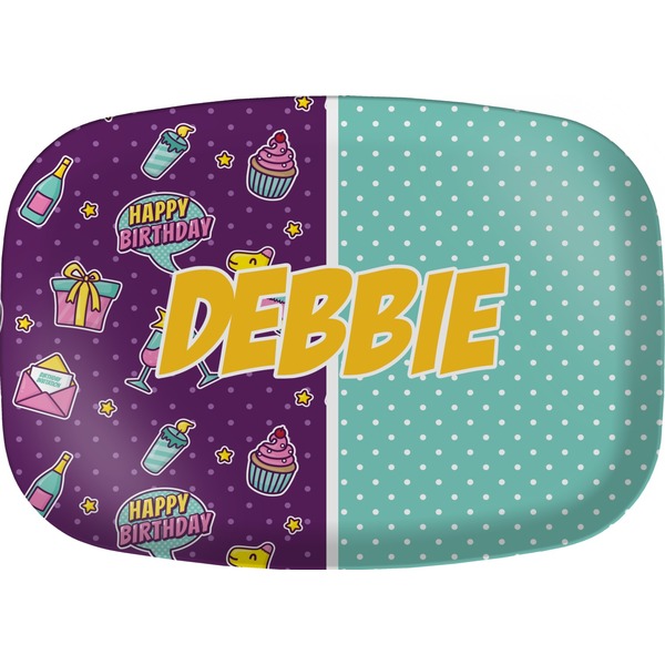 Custom Pinata Birthday Melamine Platter (Personalized)