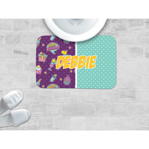 Pinata Birthday Memory Foam Bath Mat - LIFESTYLE