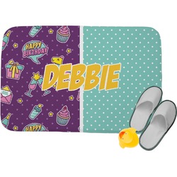 Pinata Birthday Memory Foam Bath Mat (Personalized)